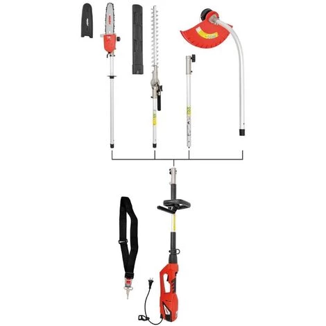 Hecht Jardin 690 3en1 Outil Multifonctionnel Electrique Debroussailleuse Tronconneuse 1 Hecht Jardin 690 3en1 Outil Multifonctionnel Electrique Debroussailleuse Tronconneuse
