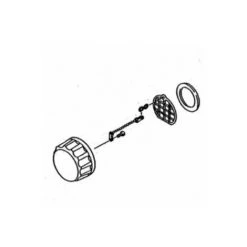 ECHO Bouchon Réservoir Débroussailleuse - Taille Haies Shindaiwa