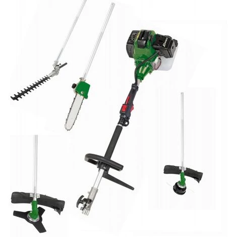 HELIOTRADE Kit 4 En 1 Tronçonneuse Débroussailleuse Taille Haie élagueuse Thermique 3 HELIOTRADE Kit 4 En 1 Tronçonneuse Débroussailleuse Taille Haie élagueuse Thermique – Image 3