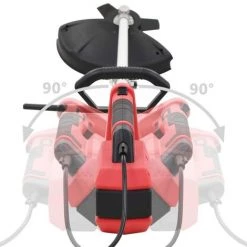 VIDAXL Outil De Jardinage électrique Polyvalent 4 En 1 900 W - Rouge - Lots D'outils De Jardin à Moteur - Rouge - Rouge -Outil de jardin motorisé Soldes 14075310 3