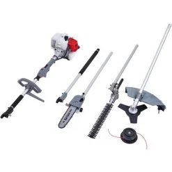 IKRA Débroussailleuse Thermique Sur Perche 4 En 1