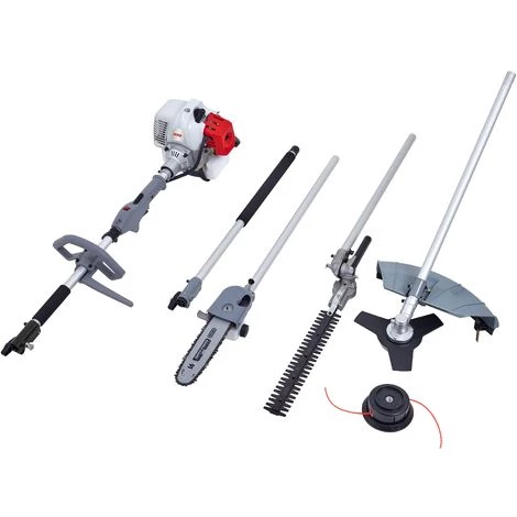 IKRA Débroussailleuse Thermique Sur Perche 4 En 1 1 IKRA Débroussailleuse Thermique Sur Perche 4 En 1