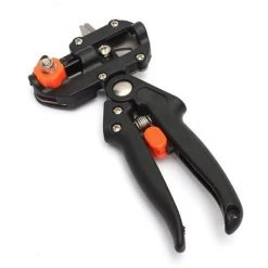 DRILLPRO Ciseau Jardin Outil à Greffer Greffage Arbre Fruitier Avec 2 Lame LAVENTE