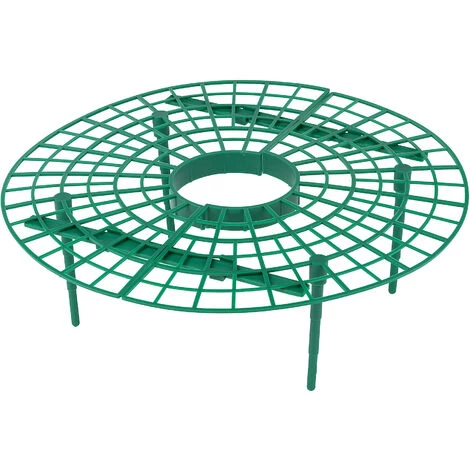 WENKO Support Fraisier, Support Jardinage Anti Limaces Et Escargots, Lot De 15, Plastique Résistant, Diamètre Réglable 31 à 40 Cm, Vert 1 WENKO Support Fraisier, Support Jardinage Anti Limaces Et Escargots, Lot De 15, Plastique Résistant, Diamètre Réglable 31 à 40 Cm, Vert