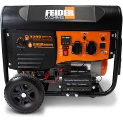 Groupe Electrogene Gaz Avr 3200 W Feider - FGH3500 -Outil de jardin motorisé Soldes 2258057 5