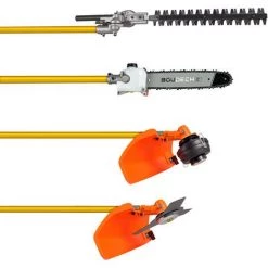 Boudech Moster-620 Débroussailleuse Multifonction 5 En 1 Essence Thermique 62cc Taille-haie Pour Scie à Chaîne Certifié CE -Outil de jardin motorisé Soldes 25972395 4