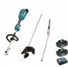 Outil Multifonctions Makita 18V DUX18 + Débroussailleuse + Taille Haies + 2 Batt 3Ah
