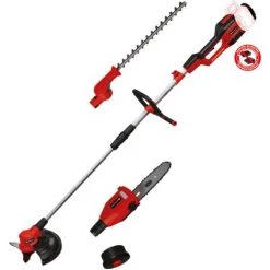 Einhell Outil Multifonctions 4en1 Sans Fil GE-LM 36/4in1 Li-Solo Power X-Change (36V, Tête De Taille-haies Inclinable Sur 7 Positions) Livré Sans Batterie Ni Chargeur