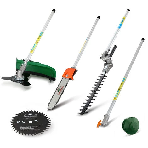 GARDEBRUK Débroussailleuse Thermique 2cv 5en1 Outil Jardinage Multifonction 2 Bobines 3 GARDEBRUK Débroussailleuse Thermique 2cv 5en1 Outil Jardinage Multifonction 2 Bobines – Image 3