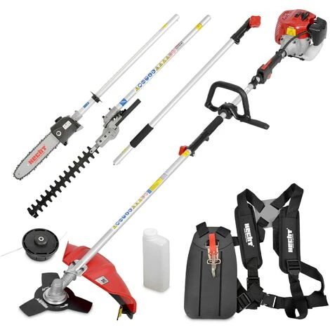 Hecht Jardin 1331 4en1 1,1 KW / 1,5 Cv Outil Multifonctionnel Débroussailleuse Tronçonneuse Coupe-herbe Taille-haies 1 Hecht Jardin 1331 4en1 1,1 KW / 1,5 Cv Outil Multifonctionnel Débroussailleuse Tronçonneuse Coupe-herbe Taille-haies