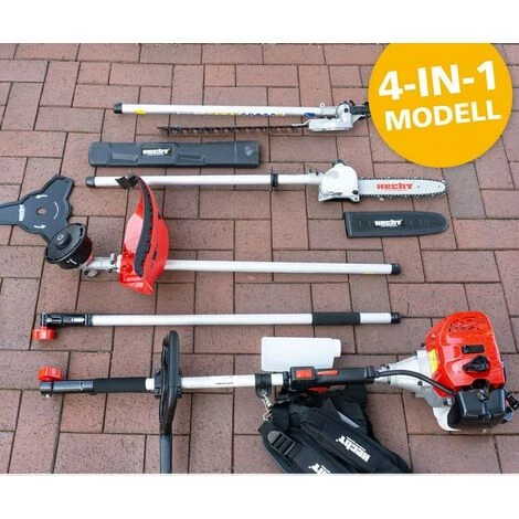 Hecht Jardin 1331 4en1 1,1 KW / 1,5 Cv Outil Multifonctionnel Débroussailleuse Tronçonneuse Coupe-herbe Taille-haies 2 Hecht Jardin 1331 4en1 1,1 KW / 1,5 Cv Outil Multifonctionnel Débroussailleuse Tronçonneuse Coupe-herbe Taille-haies – Image 2