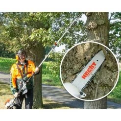 Hecht Jardin 1331 4en1 1,1 KW / 1,5 Cv Outil Multifonctionnel Débroussailleuse Tronçonneuse Coupe-herbe Taille-haies 7 Hecht Jardin 1331 4en1 1,1 KW / 1,5 Cv Outil Multifonctionnel Débroussailleuse Tronçonneuse Coupe-herbe Taille-haies -Outil de jardin motorisé Soldes 42017600 3