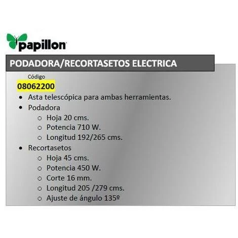 Coupe-bordures / Coupe-bordures électriques Extensibles Papillon 2 Coupe-bordures / Coupe-bordures électriques Extensibles Papillon – Image 2