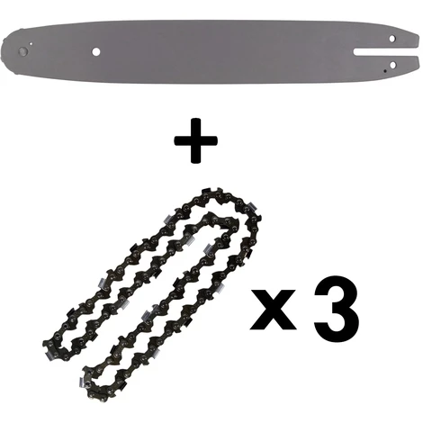 GT GARDEN Guide 12 Pouces (30 Cm) Avec Lot De 3 Chaînes 44 Maillons Pour Multifonction 4 En 1 Et Outil Sur Perche 1 GT GARDEN Guide 12 Pouces (30 Cm) Avec Lot De 3 Chaînes 44 Maillons Pour Multifonction 4 En 1 Et Outil Sur Perche