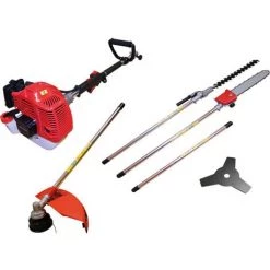 Débroussailleuse 3 En 1, Sécateur, Taille-haie Et Débroussailleuse (disque Et Fil) Avec Moteur 2 Temps - Bricoferr