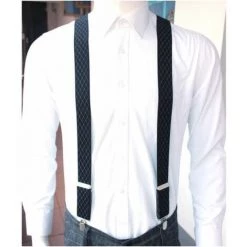 BEICHEN Bretelles Homme Bretelles De Pantalon Quatre Jarretelles De Type X Pour Hommes Et Femmes à Double épaule élargie Et Agrandie Noir 6 BEICHEN Bretelles Homme Bretelles De Pantalon Quatre Jarretelles De Type X Pour Hommes Et Femmes à Double épaule élargie Et Agrandie Noir -Outil de jardin motorisé Soldes 54953570 3