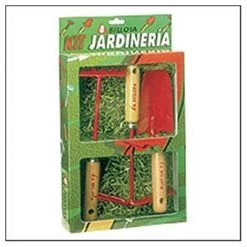 BELLOTA Kit D'outils De Jardin Acorn (transplanter, Fourchette Et RŠteau)