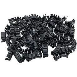 GALOZZOIT Clips De Support Pour Plantes, 200 Pièces 90 Degrés Formateur De Tiges De Plantes Cintreuses De Plantes Clips D'Entraînement à Faible Stress