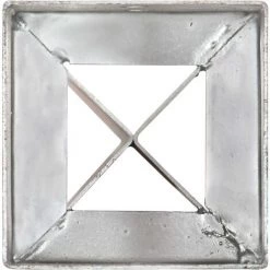 NOVA Silver Earth Pamets 10 X 10 X 91 Cm En Acier Galvanisé Dans Différentes Quantités Des Modèles : 6 PCS -Outil de jardin motorisé Soldes 59980499 5