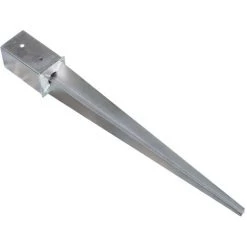 NOVA 8 X 8 X 76 Cm Terre D'argent En Acier Galvanisé Dans Différentes Quantités Des Modèles : 2 Pcs -Outil de jardin motorisé Soldes 59983653 3