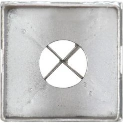 NOVA 8 X 8 X 76 Cm Terre D'argent En Acier Galvanisé Dans Différentes Quantités Des Modèles : 2 Pcs -Outil de jardin motorisé Soldes 59983653 5