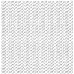 NOVA Clôture En Ligne En Acier Inoxydable 45x20x4 Mm Dans Différentes Tailles Taille : 50x50 Cm