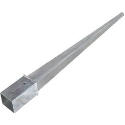 NOVA 8 X 8 X 91 Cm Terre D'argent En Acier Galvanisé Dans Différentes Quantités Des Modèles : 6 PCS -Outil de jardin motorisé Soldes 59994960 4