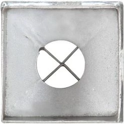 NOVA 8 X 8 X 91 Cm Terre D'argent En Acier Galvanisé Dans Différentes Quantités Des Modèles : 6 PCS -Outil de jardin motorisé Soldes 59994960 5