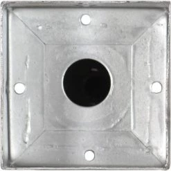 NOVA 12 X 12 X 56 Cm Terre D'argent En Acier Galvanisé Dans Différentes Quantités Des Modèles : 6 PCS -Outil de jardin motorisé Soldes 59995353 5