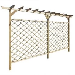 NOVA Fence En Latex Avec Du Jardin En Bois Pergola 4 NOVA Fence En Latex Avec Du Jardin En Bois Pergola -Outil de jardin motorisé Soldes 59995758 2