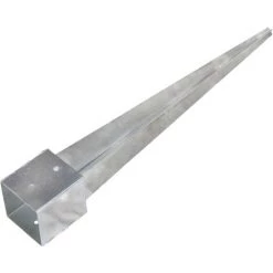 NOVA Géquettes Terrestres En Argent 12x12x89 Cm En Acier Galvanisé Dans Différentes Quantités Des Modèles : 6 PCS -Outil de jardin motorisé Soldes 59996498 3