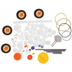 JOORRT Ensemble D'engrenages, Kits De Support De Vis Sans Fin De Poulie,78pcs