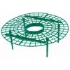 WENKO Support Fraisier, Support Jardinage Anti Limaces Et Escargots, Plastique Résistant, Diamètre Réglable 31 à 40 Cm, Vert - Vert