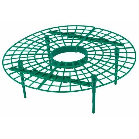 WENKO Support Fraisier, Support Jardinage Anti Limaces Et Escargots, Plastique Résistant, Diamètre Réglable 31 à 40 Cm, Vert - Vert 1 WENKO Support Fraisier, Support Jardinage Anti Limaces Et Escargots, Plastique Résistant, Diamètre Réglable 31 à 40 Cm, Vert - Vert