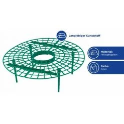 WENKO Support Fraisier, Support Jardinage Anti Limaces Et Escargots, Plastique Résistant, Diamètre Réglable 31 à 40 Cm, Vert - Vert 8 WENKO Support Fraisier, Support Jardinage Anti Limaces Et Escargots, Plastique Résistant, Diamètre Réglable 31 à 40 Cm, Vert - Vert -Outil de jardin motorisé Soldes 6580376 4