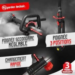 ELEM GARDEN TECHNIC Scie A Ebrancher - Taille Haies 1000W Oregon 9 ELEM GARDEN TECHNIC Scie A Ebrancher - Taille Haies 1000W Oregon -Outil de jardin motorisé Soldes 9335458 5